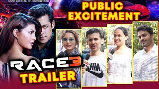 Race 3 Official Trailer Launch पर दबंग Style में Daisy Shah की Entry [upl. by Tterraj]