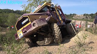 6x6 Off Road Truck Trial  Grosstagebau Kamsdorf 2022 [upl. by Pinebrook]