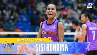 Rondina stamps class in Flying Titans opener  2023 PVL Invitational Conference [upl. by Anaerb]