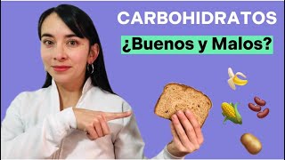 Carbohidratos ¿Buenos y Malos  Todo lo que necesitas saber  Nutricionista Clínica Lidia Carreño [upl. by Ticknor]