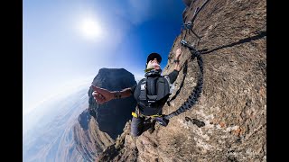 IMAGINING THE DRAGON A Via Ferrata Mountain Adventure in the MalotiDrakensberg Transfrontier Park [upl. by Broida]