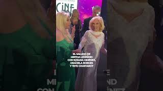 El saludo de Mirtha Legrand con Susana Giménez Graciela Borges y Tete Coustarot MFCine24 [upl. by Yerocal]