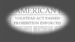 1920s Prohibition and Volstead Act Silent Movie [upl. by Callean]