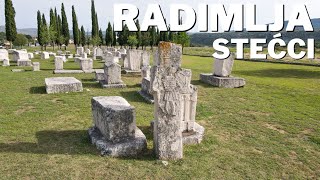 Nekropola stećaka Radimlja Stolac  Bosna i Hercegovina  4K [upl. by Orly405]