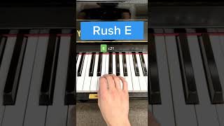 RUSH E how to play on piano PART 1 [upl. by Iztim839]