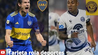 INDEPENDIENTE RIVADAVIA VS BOCA JUNIORS [upl. by Adaha]