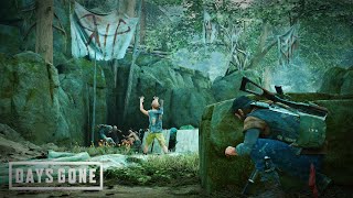 DAYS GONE  Ripper Camp Survival2difficulty NO HUD [upl. by Aileve]