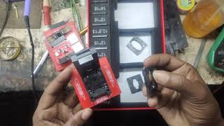 easy JTAG plus ic friend emate 13 in 1 ic friend 13 in1 moorc emmc adaptor unboxing [upl. by Ayotnahs]