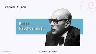 The Work of Wilfred Bion Basic Assumptions [upl. by Atiuqehc]