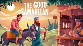 The Story of Good SamaritanSunday School Kids Bible Stories SunshineKidsBibleStories Childrens [upl. by Cooper]