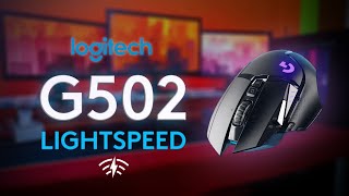 Logitech G502 LIGHTSPEED  Unboxing and Review  HERO PowerPlay [upl. by Floridia107]