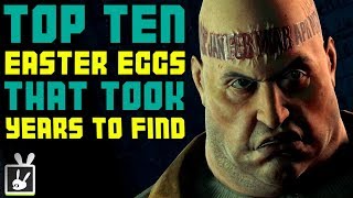 Top Ten Video Game Easter Eggs That Took Years to Find [upl. by Bessie982]