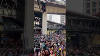 Songkran at Silom was Madness 🤪🇹🇭💦 thailand bangkok songkran travel [upl. by Goodwin]