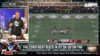 Pat McAfee REACTS to BuccaneersFalcons ending Kirk Cousins takeaways amp more  The Pat McAfee Show [upl. by Naleag]