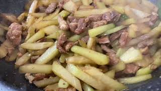 HOW TO COOK ADOBONG SAYOTE SIMPLENG ULAM RECIPESHORT [upl. by Moriah]