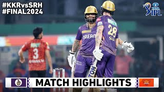 KKR vs SRH Final Match IPL 2024 Highlights  IPL Highlights 2024  KKR vs SRH highlights today [upl. by Hanselka]