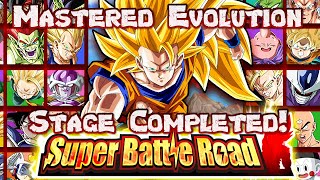 Stage 80 quotMastered Evolutionquot Super Battle Road Completed DBZ Dokkan Battle dokkanbattle [upl. by Hun]