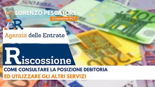 Agenzia delle Entrate Riscossione  Consultare cartelle avvisi ed utilizzare gli altri servizi [upl. by Galang]