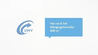 Wijzigingen doorgeven met een WWuitkering [upl. by Sherlock]