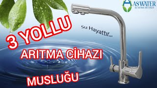 3 Yollu Musluk Su Arıtma Cihazı Musluğu [upl. by Blynn546]