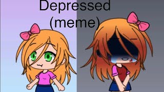 Depressed Meme ft Elizabeth Afton Glmv [upl. by Hsemar]