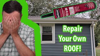 Repair Your OWN Roof [upl. by Yorztif]