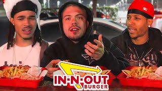 FaZe 1am InNOut Burger MUKBANG [upl. by Warrick649]