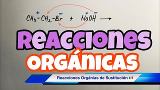 REACCIONES de SUSTITUCION en Química Orgánica Alcanos y Alquenos [upl. by Nylirrej]