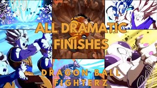 Dragon Ball FighterZ All Dramatic Finishes [upl. by Hillell]