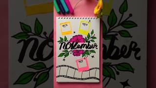 Front page design November trending frontpagestyles drawing art [upl. by Neelrac]