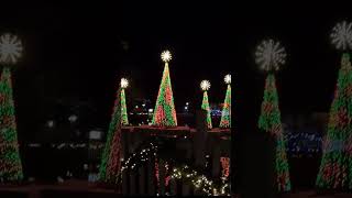 A quick look at some Dollywood Christmas lights dollywood christmas christmaslights themepark [upl. by Bounds]