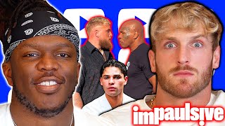 Logan Paul amp KSI on Jake Paul vs Mike Tyson Ryan Garcia Meltdown Getting RKO’d by Randy Orton 410 [upl. by Onihc]