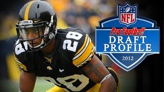 Iowa CB Shaun Prater Draft Profile [upl. by Kendy]