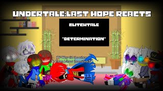 Undertale reacts to Glitchtale S1 Ep3 quotDeterminationquot My AU Angst Charisk GCRV [upl. by Bitthia]