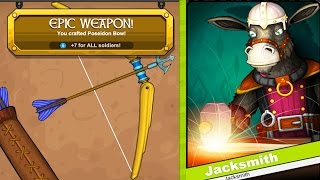 Jacksmith 20  2  New Weapons To Craft New Enemies To Defeat [upl. by Kcirednek]