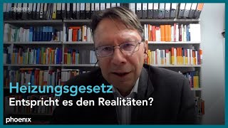 Heizungsgesetz Einschätzung von Politikwissenschaftler Prof Uwe Jun [upl. by Adnahc]