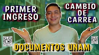 Entrega de DOCUMENTOS UNAM Primer Ingreso y Cambio De Carrera [upl. by Myles709]