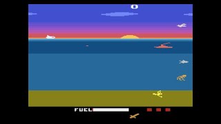 Crash Dive  Atari 2600 1983 [upl. by Enerual752]