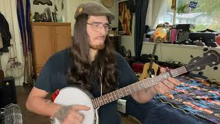 Cherokee Shuffle  Clawhammer Banjo Nylgut Strings [upl. by Keithley]