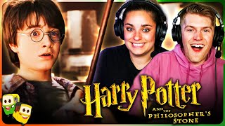 HARRY POTTER AND THE SORCERERS STONE Movie Reaction  First Time Watch [upl. by Desiri]