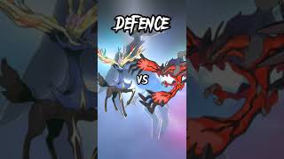 Xerneas vs Yveltal  Fairy vs Dark [upl. by Jandy]