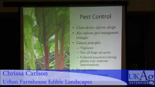 Pest Control in Edible Landscapes  Part 2  IPM in Kentucky  Nursery Crops [upl. by Dory]