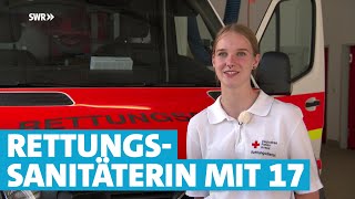 Rettungssanitäterin mit 17 Ausbildung während der Schulzeit [upl. by Atok]