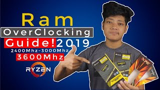 How To OverClock Ram With Ryzen MotherBoards  Full Tutorial  Overclocking 2400mhz to 3000mhz [upl. by Redep]