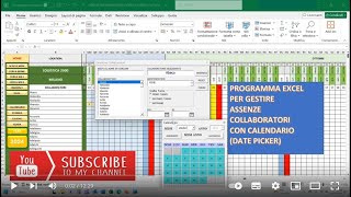 Inserire assenze da calendario DATE PICKER [upl. by Afton855]