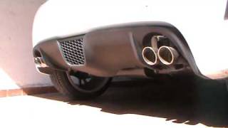 Fiat 500 Abarth with dual mode exhaust Record Monza [upl. by Aiam]