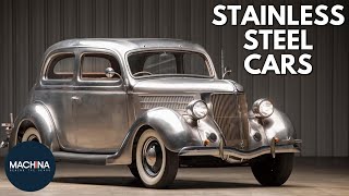 Behind Fords Bright Idea To Create Stainless Steel Cars  Mystery Cars  Machina [upl. by Keen]