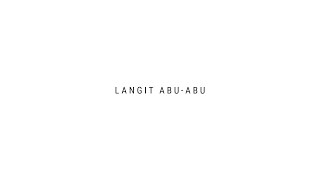 TULUS  Langit Abuabu Official Lyric Video [upl. by Sorcim162]