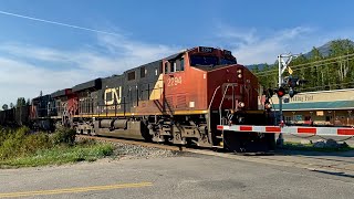 CN Coal Train Rolls Through Valemount BC [upl. by Rumilly146]