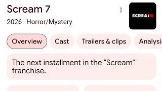 scream 7 comes out February 27 2026 [upl. by Zere733]